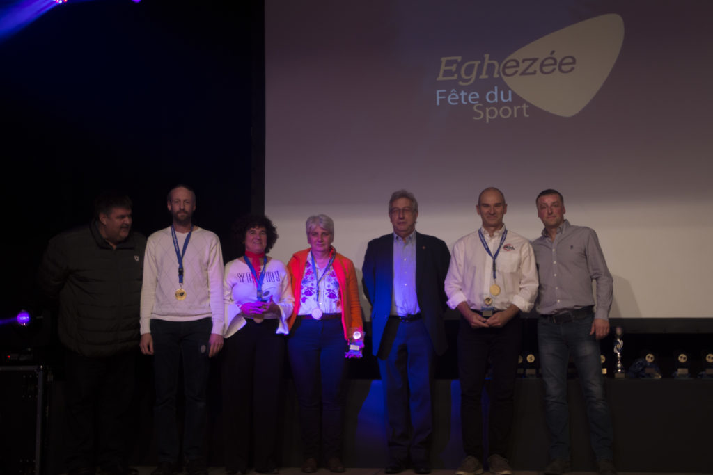 Remise médailles pour la fête du sport